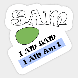 I'm Sam Sticker